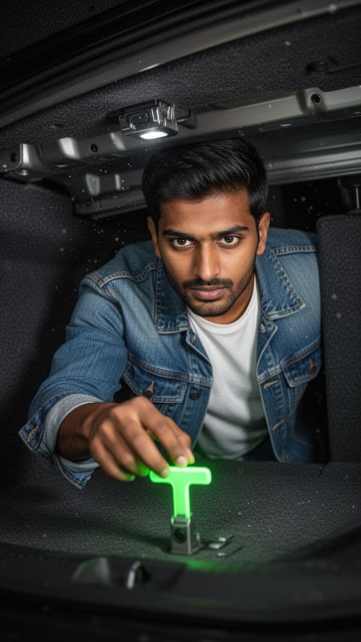 डिक्की में फंसने पर बचाव उपाय