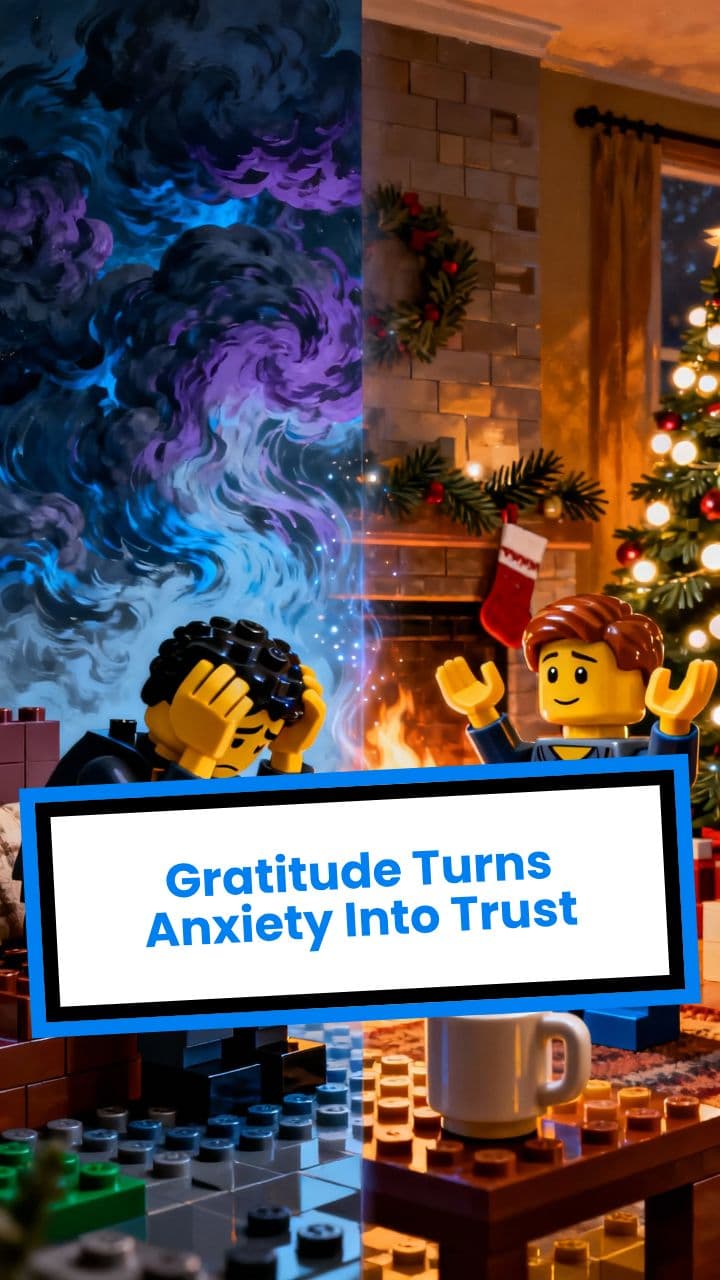 Gratitude Turns Anxiety Into Trust