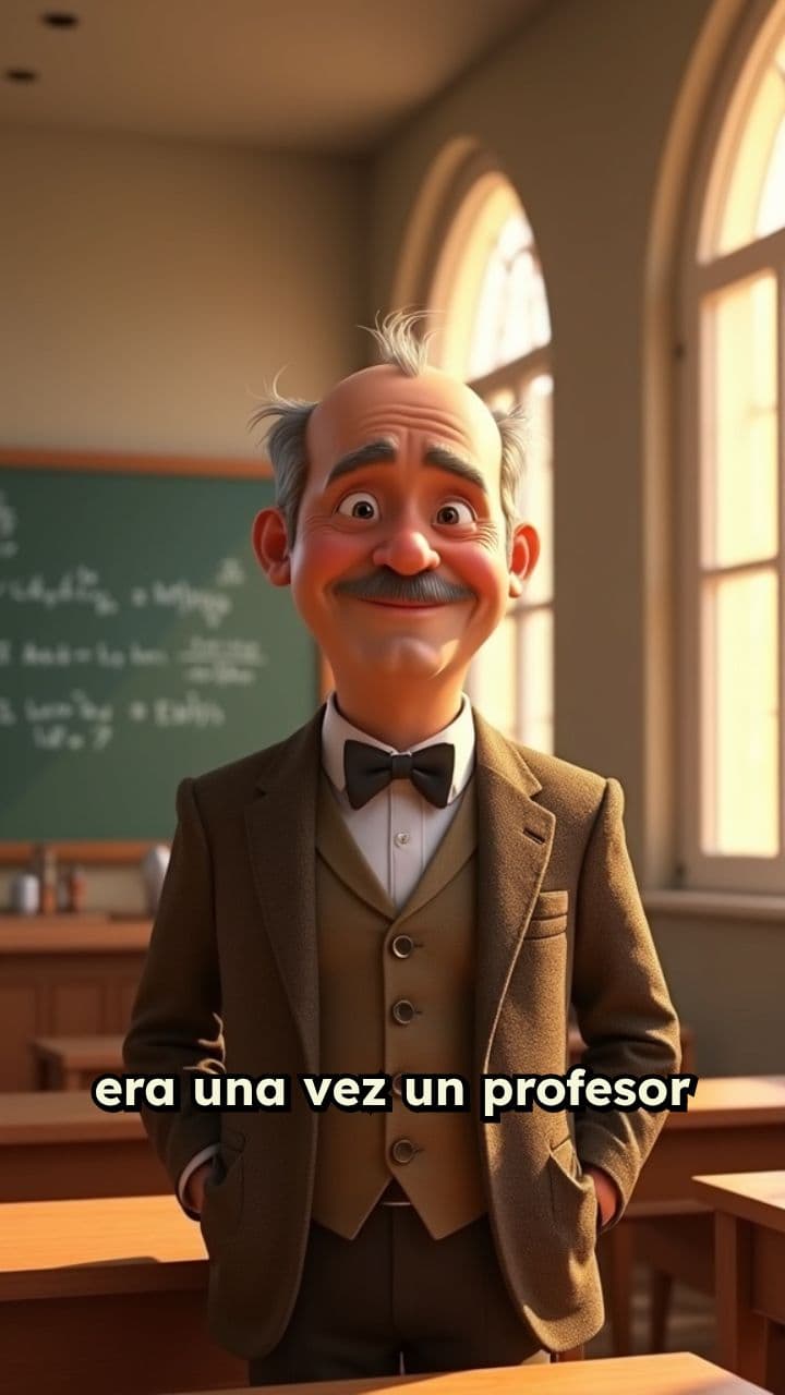 El profesor perro y el cazador malvado