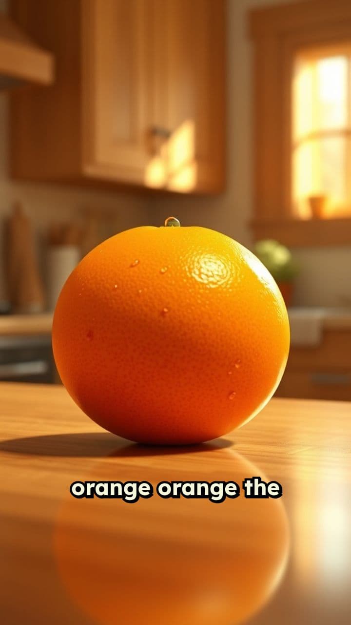 Pregnant Craving for Super Orange