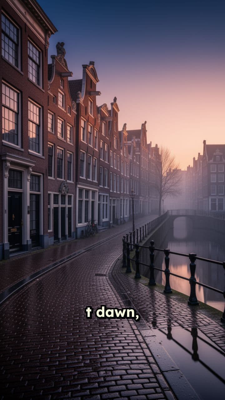 Deer at Dawn in Amsterdam
