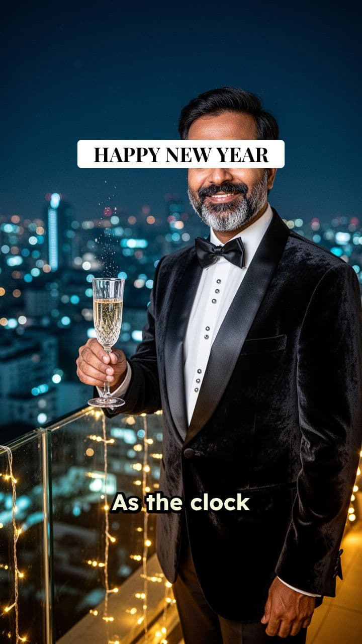 New Year 2026 Greeting - Manish Nayak