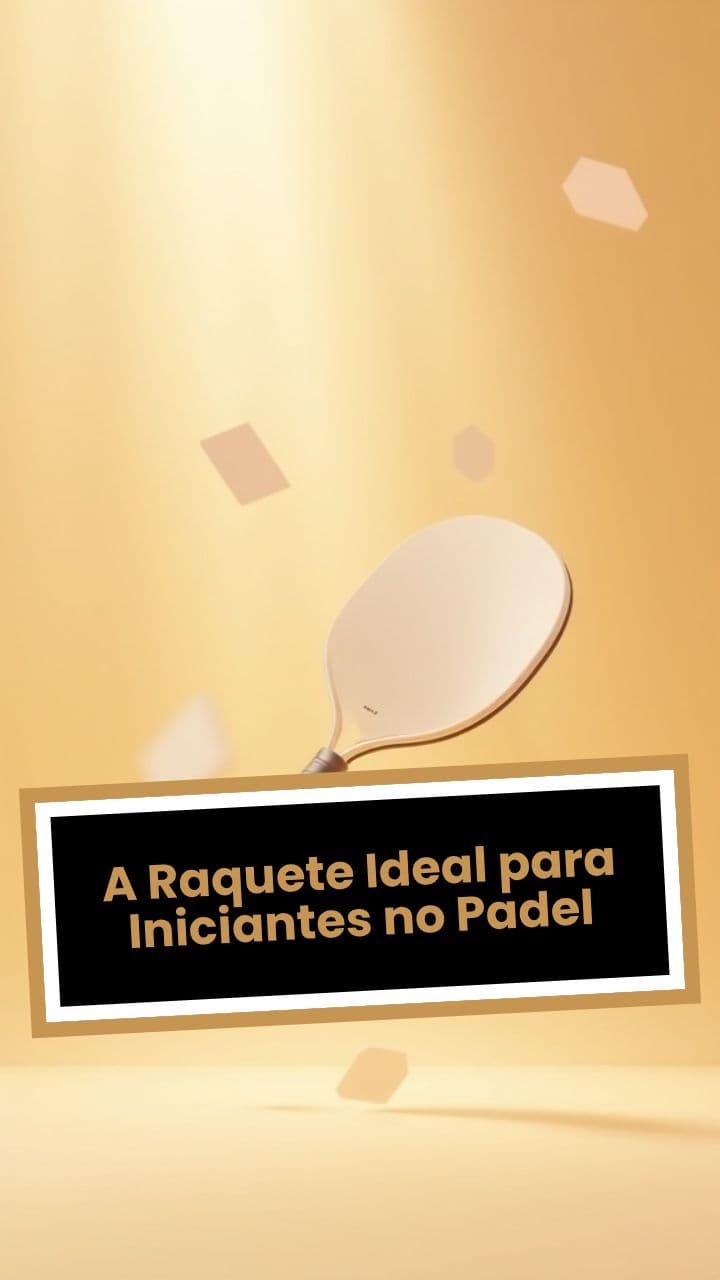 A Raquete Ideal para Iniciantes no Padel