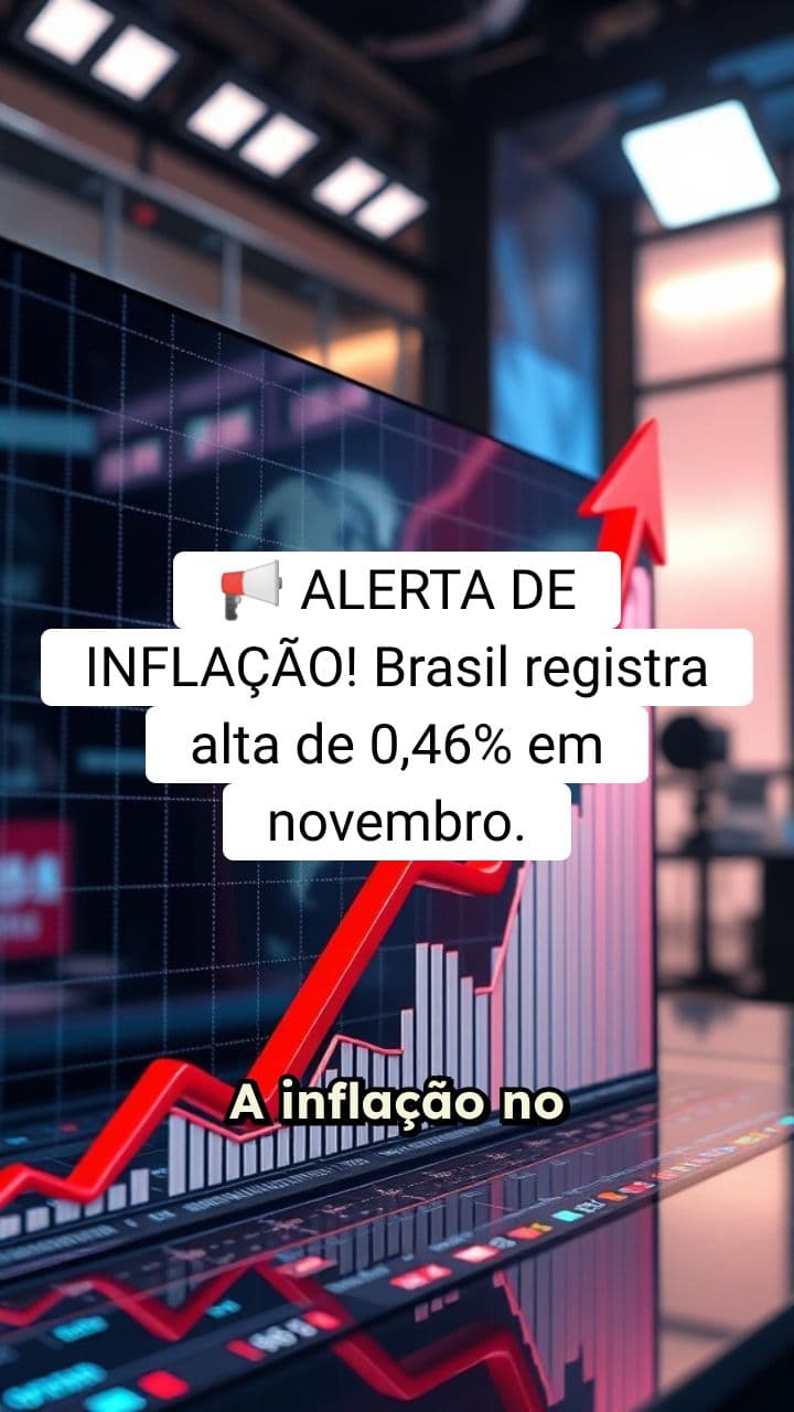 Inflação no Brasil Acelera em Novembro