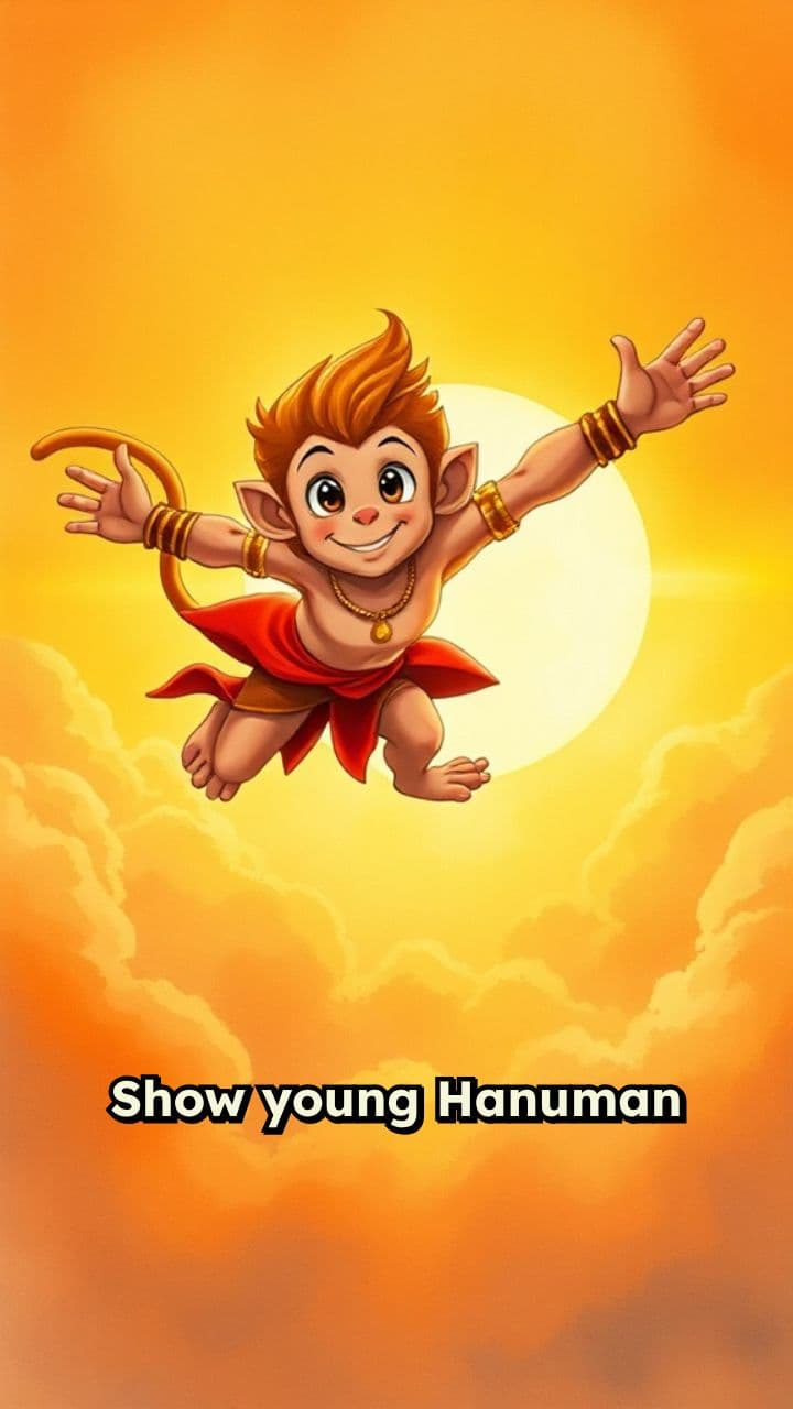 Hanuman's Divine Awakening