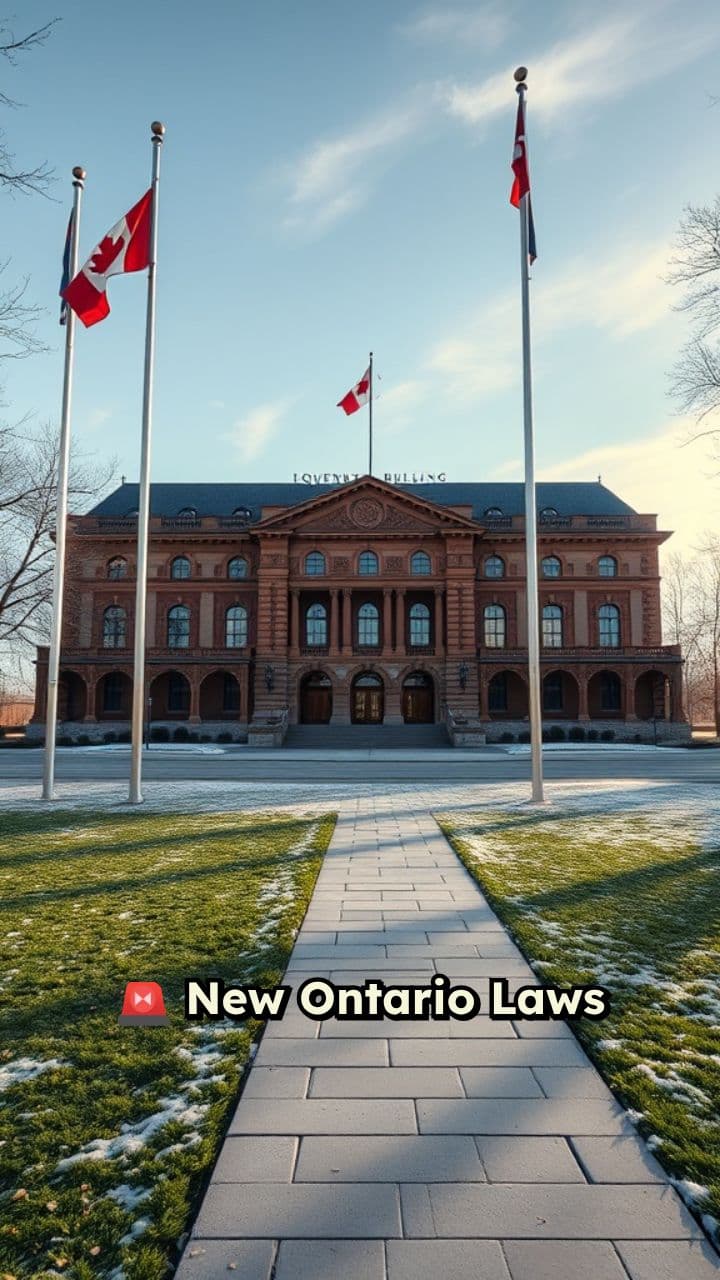 Ontario Rule Changes Starting Jan. 1, 2026