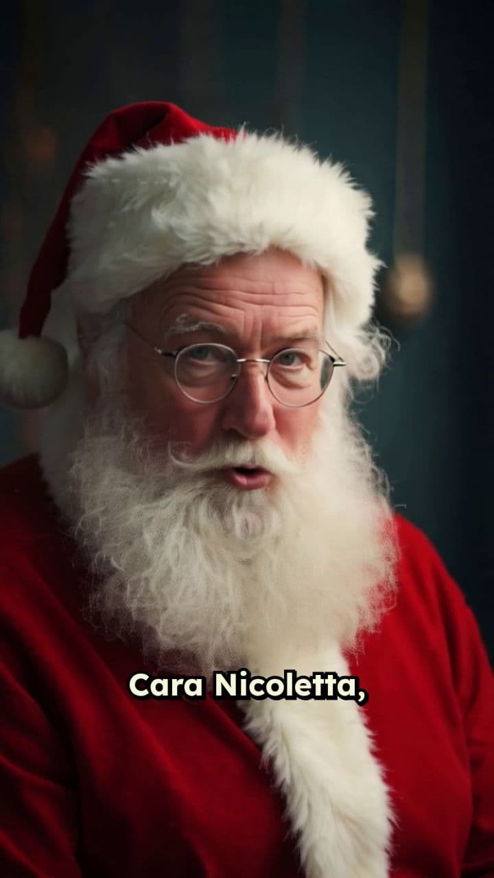 Lettera di auguri a Nicoletta