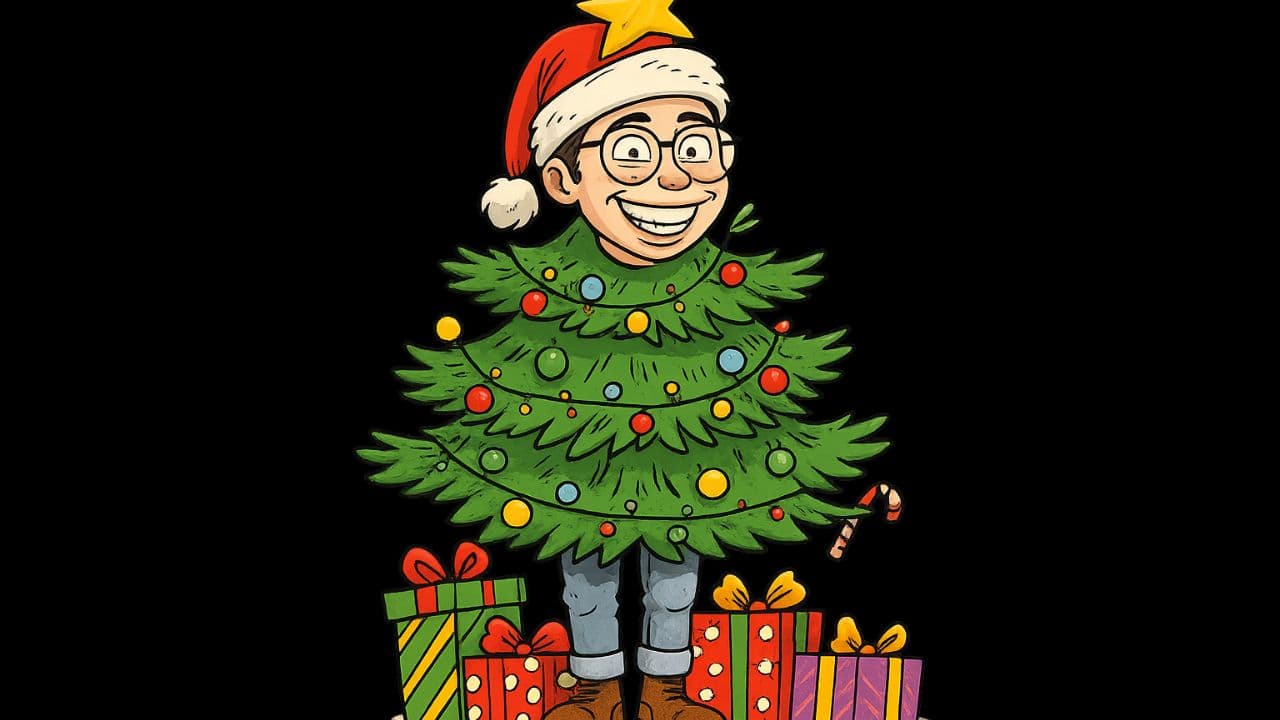 Human Christmas Tree: A Festive Adventure