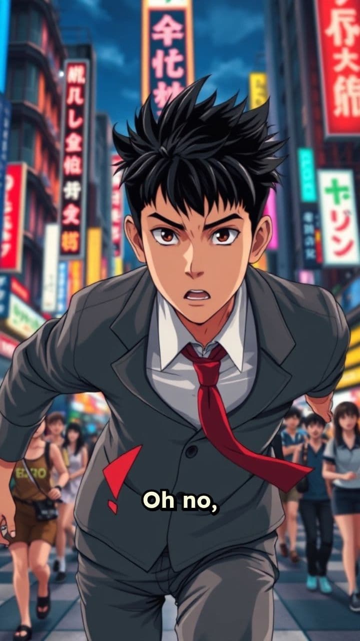 Glitch in the Neon City