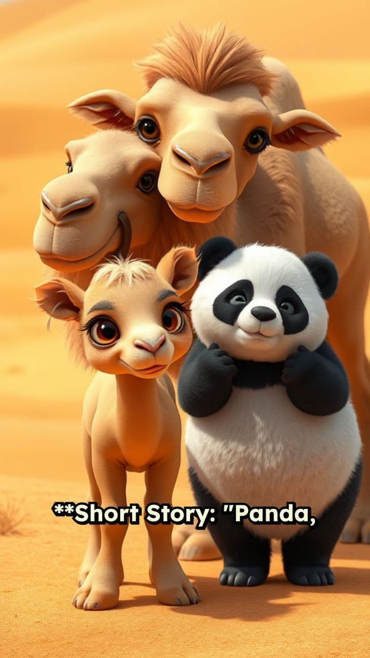 "Panda Aur Oontni Ki Dosti"