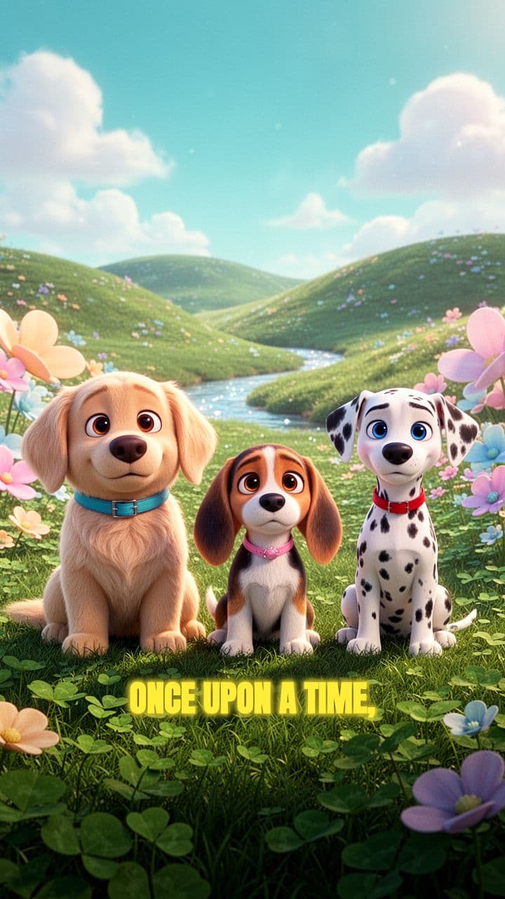 Three Puppies Learn Cool Tricks