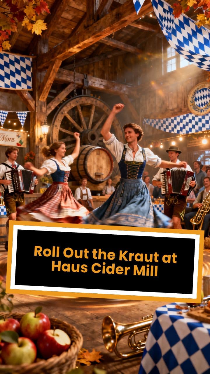 Roll Out the Kraut at Haus Cider Mill