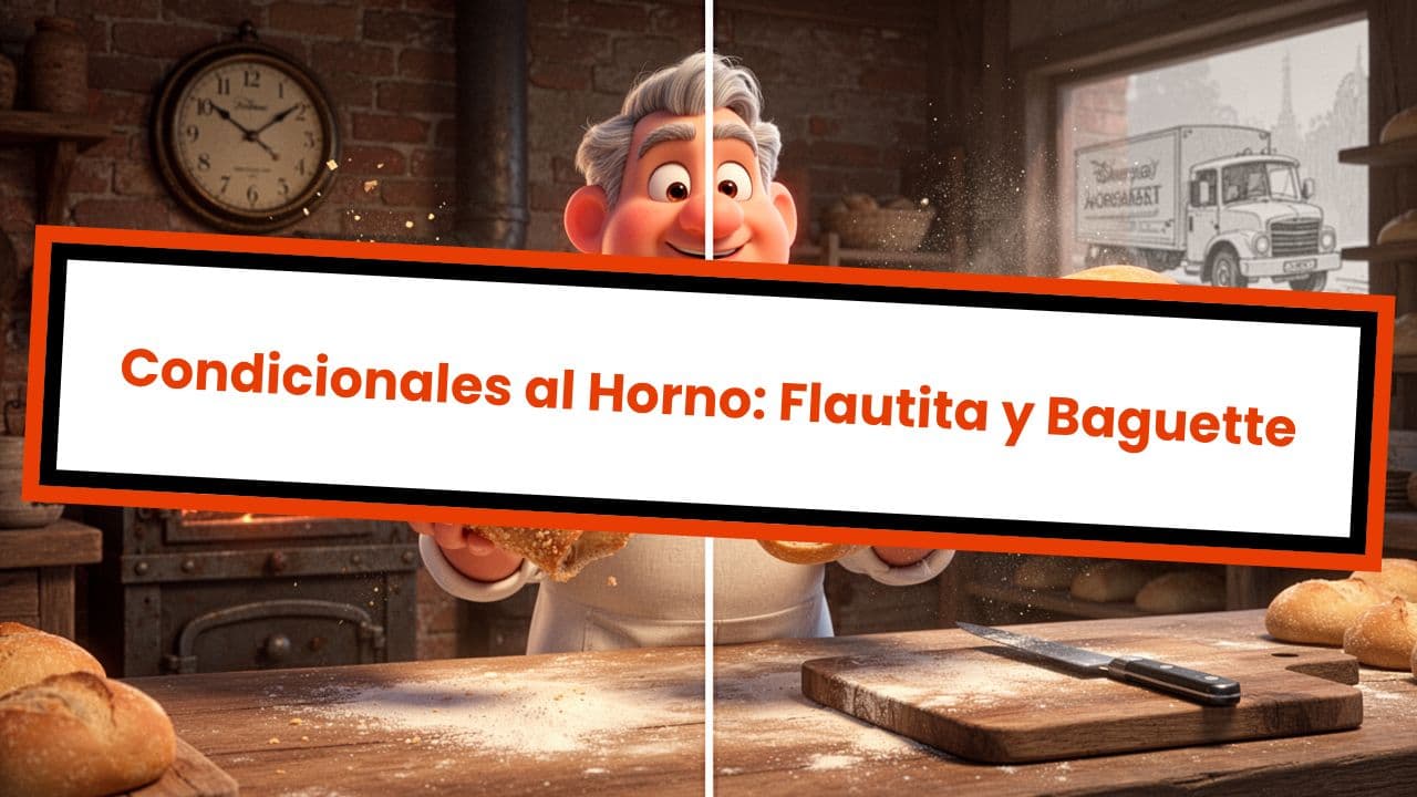 Condicionales al Horno: Flautita y Baguette
