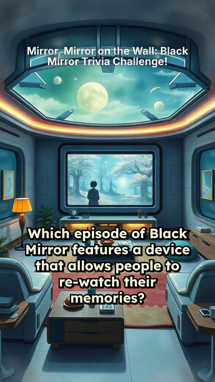 Mirror, Mirror on the Wall: Black Mirror Trivia Challenge!