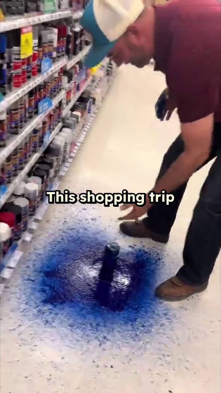 Spray Paint Spill Chaos
