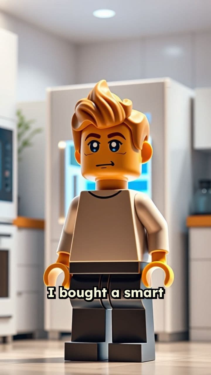 Judgmental Smart Fridge Woes