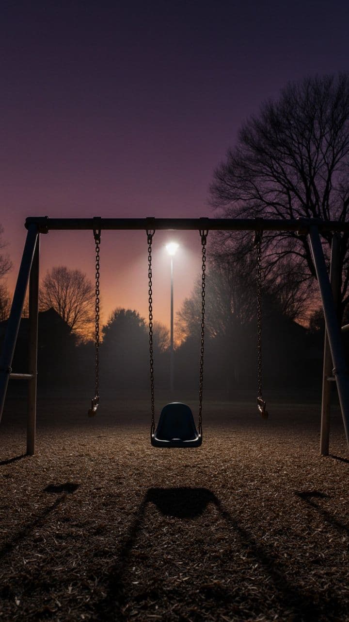 Der Mann an der digitalen Schaukel