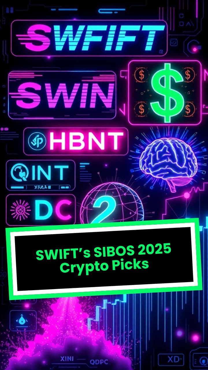 SWIFT’s SIBOS 2025 Crypto Picks