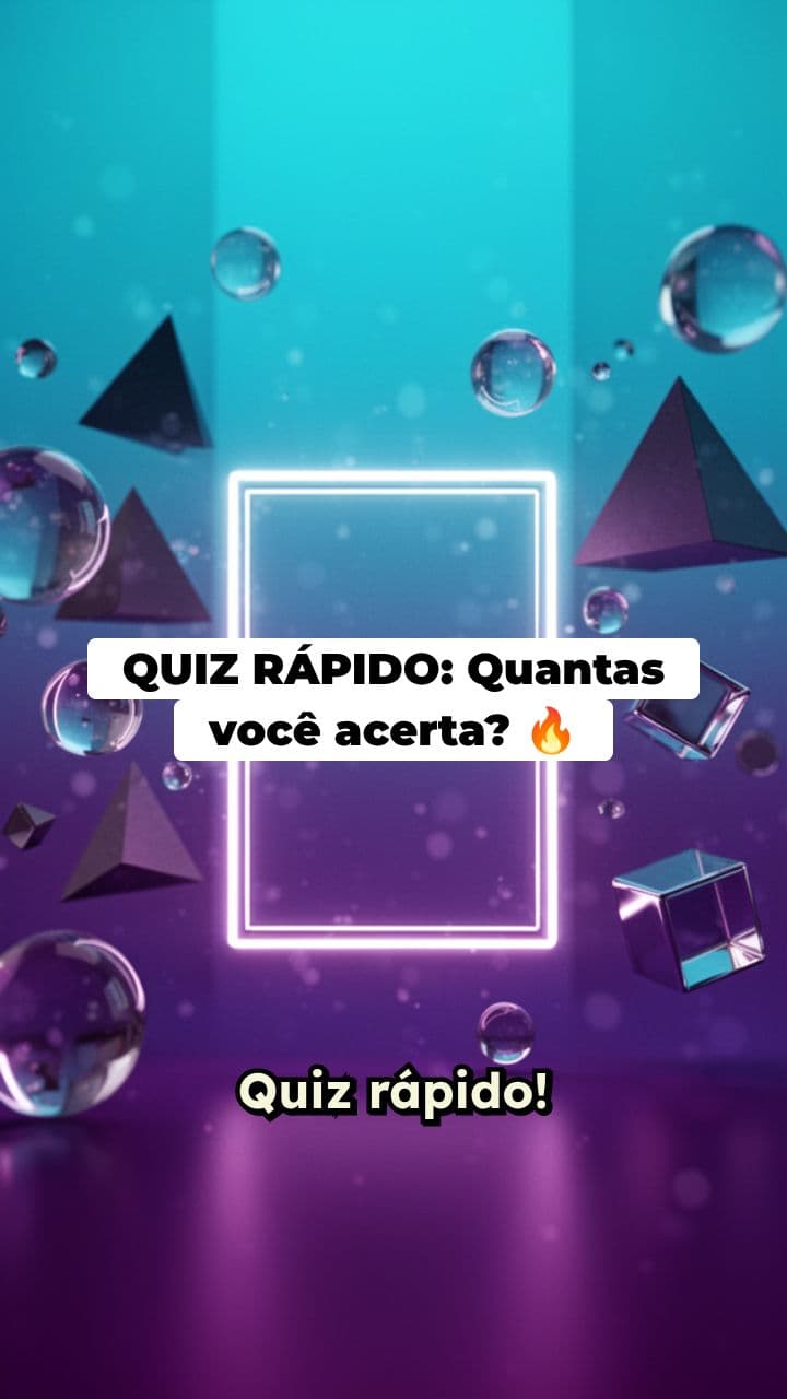 Quiz de Conhecimentos Gerais 2026