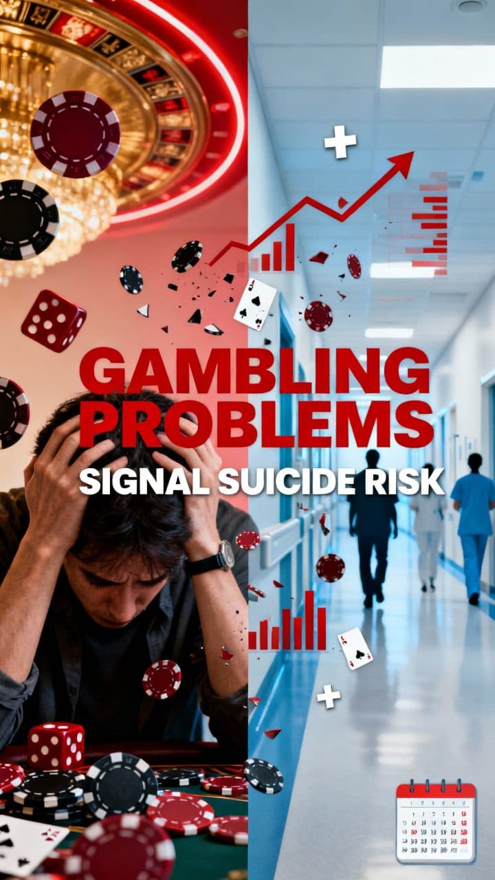Gambling Problems Signal Suicide Risk