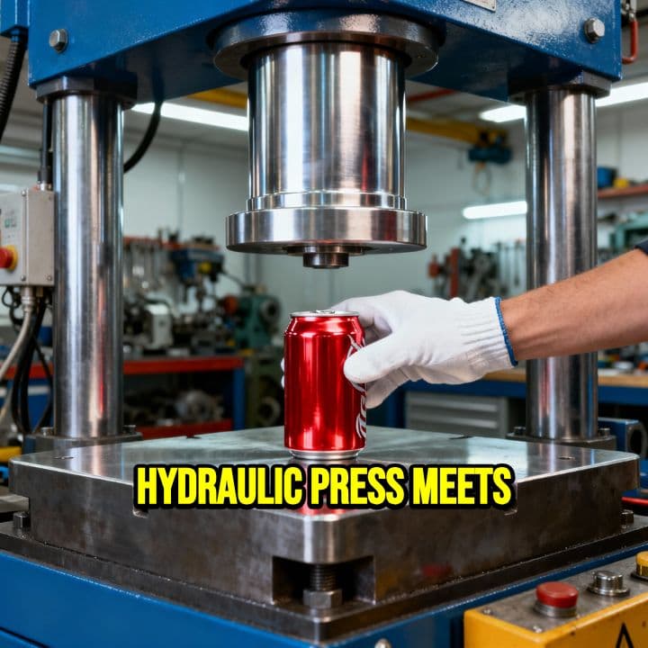 Hydraulic Press AI Videos | Create Hydraulic Press Videos with AI
