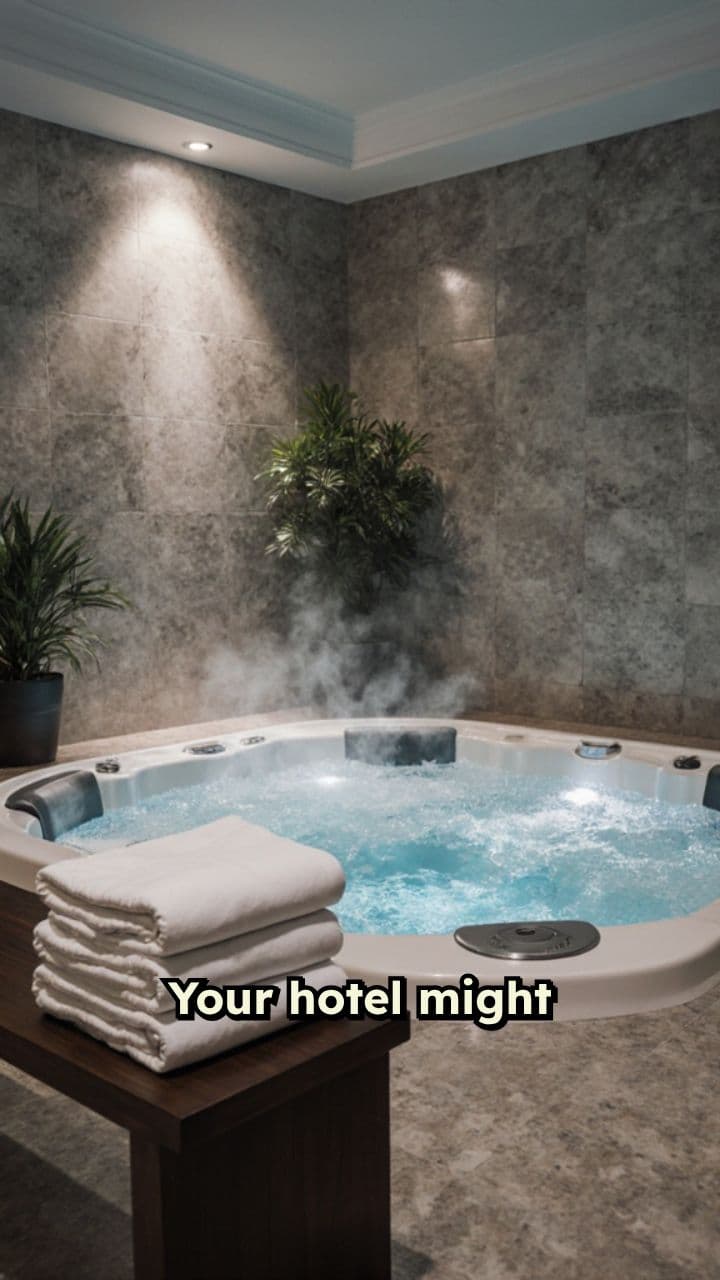 Hotel Washes Sheets in Guest Hot Tub