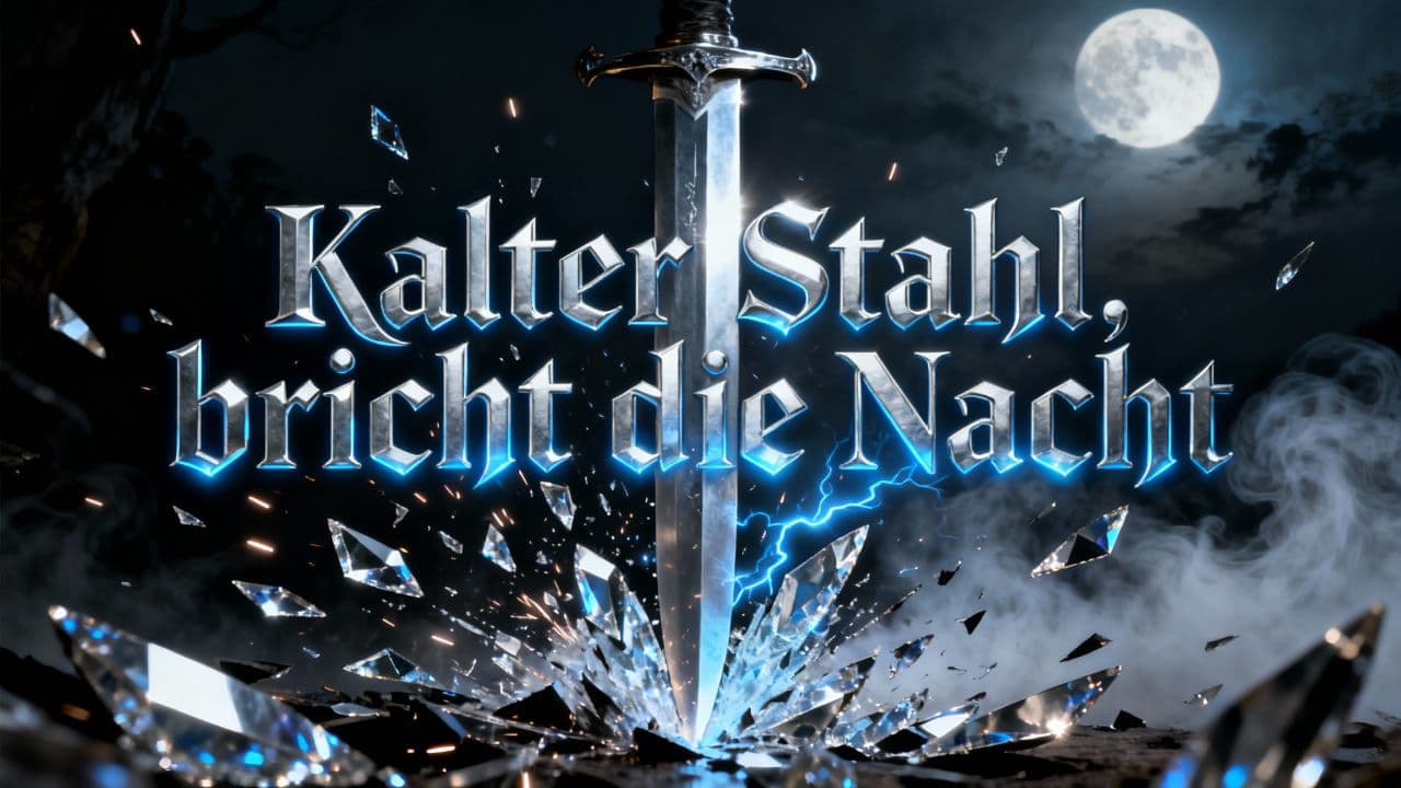 Kalter Stahl, bricht die Nacht