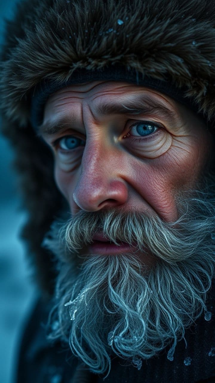 Белогривый огонь сквозь мороз