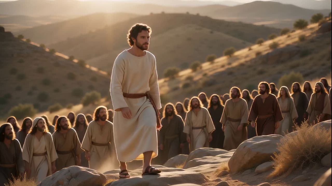 Jesus Heals a Man With Leprosy - Matthew 8:1-4