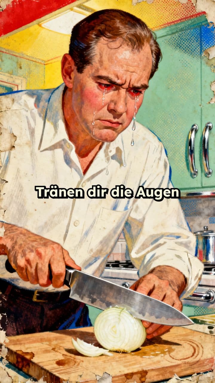 Zwiebel schneiden ohne Tränen