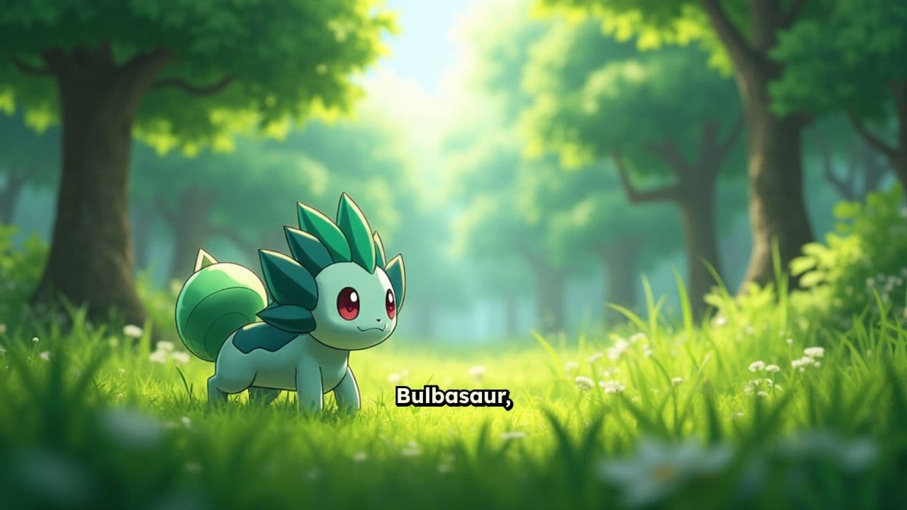 The Endearing Bulbasaur