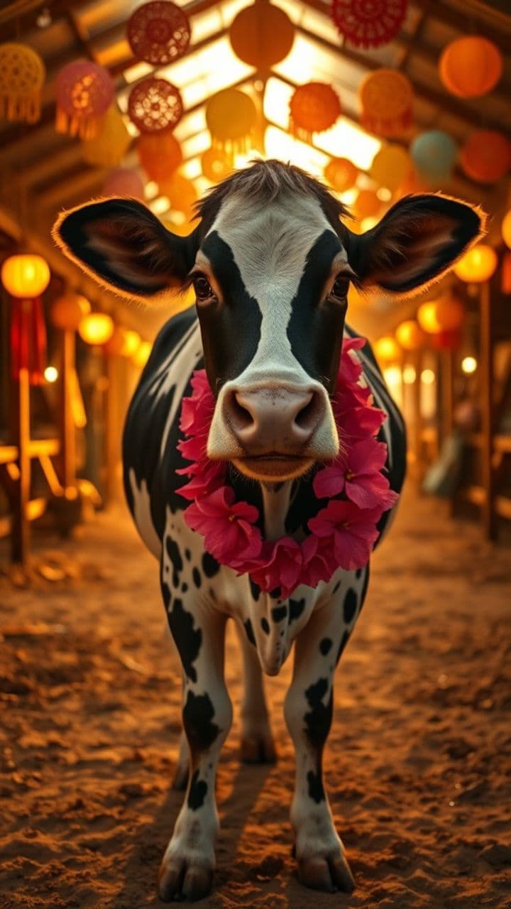 La vaca Salomé en cumbia loca