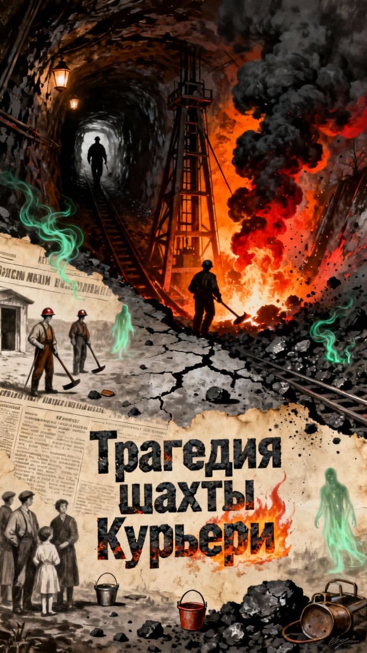 Трагедия шахты Курьери