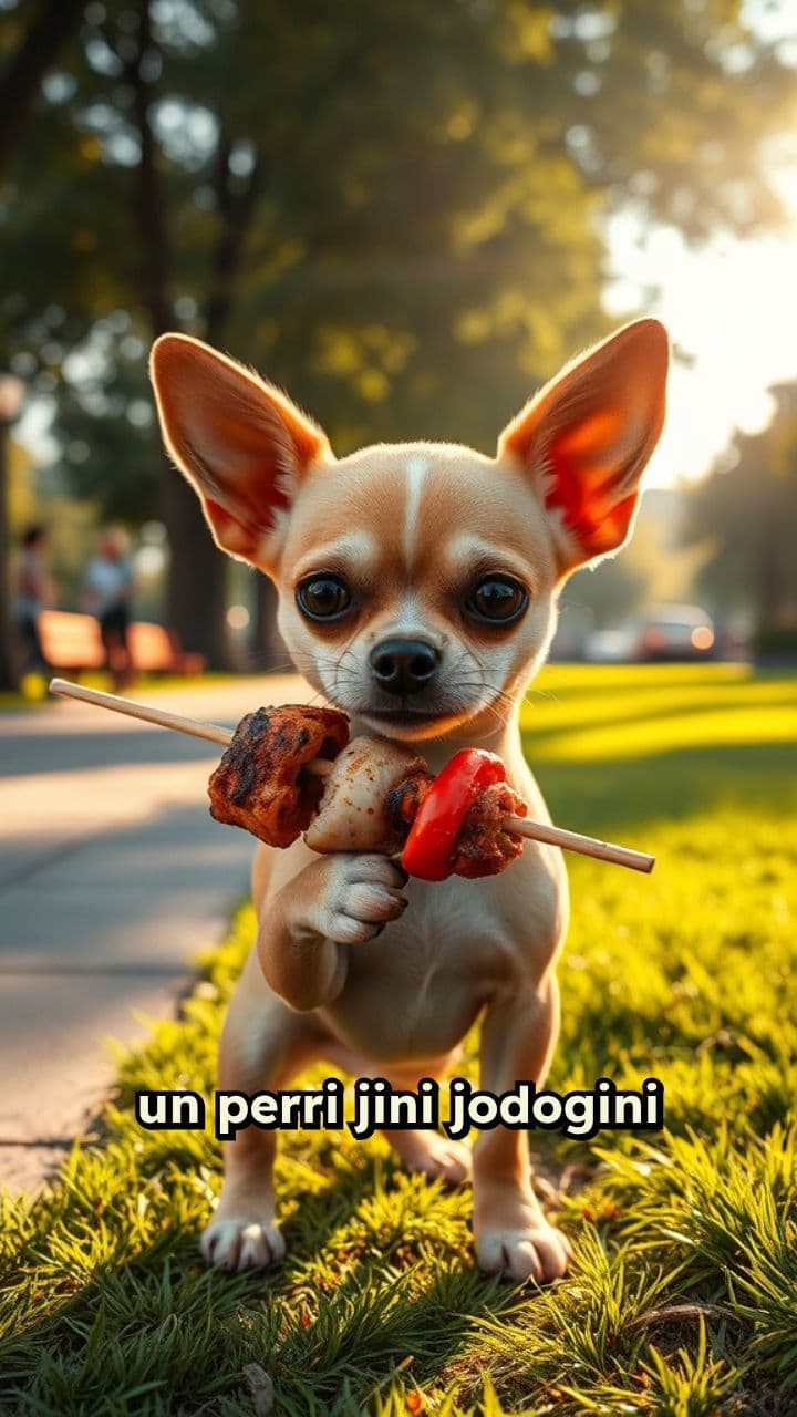 Un perri jini y su aventura