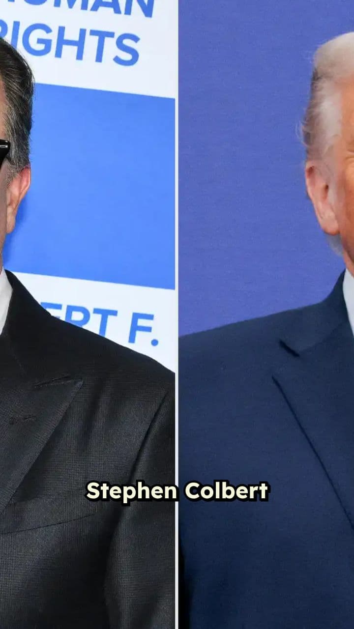 Colbert Jokes He’d Resign as Trump