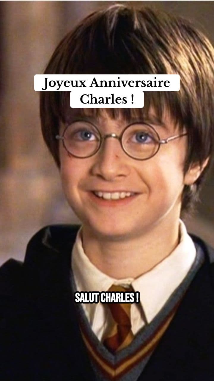 Un Anniversaire Magique pour Charles