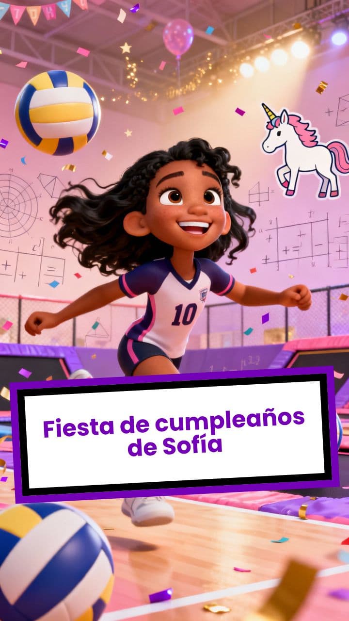 Fiesta de cumpleaños de Sofía