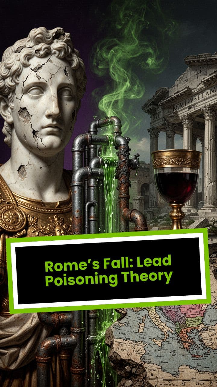 Rome’s Fall: Lead Poisoning Theory