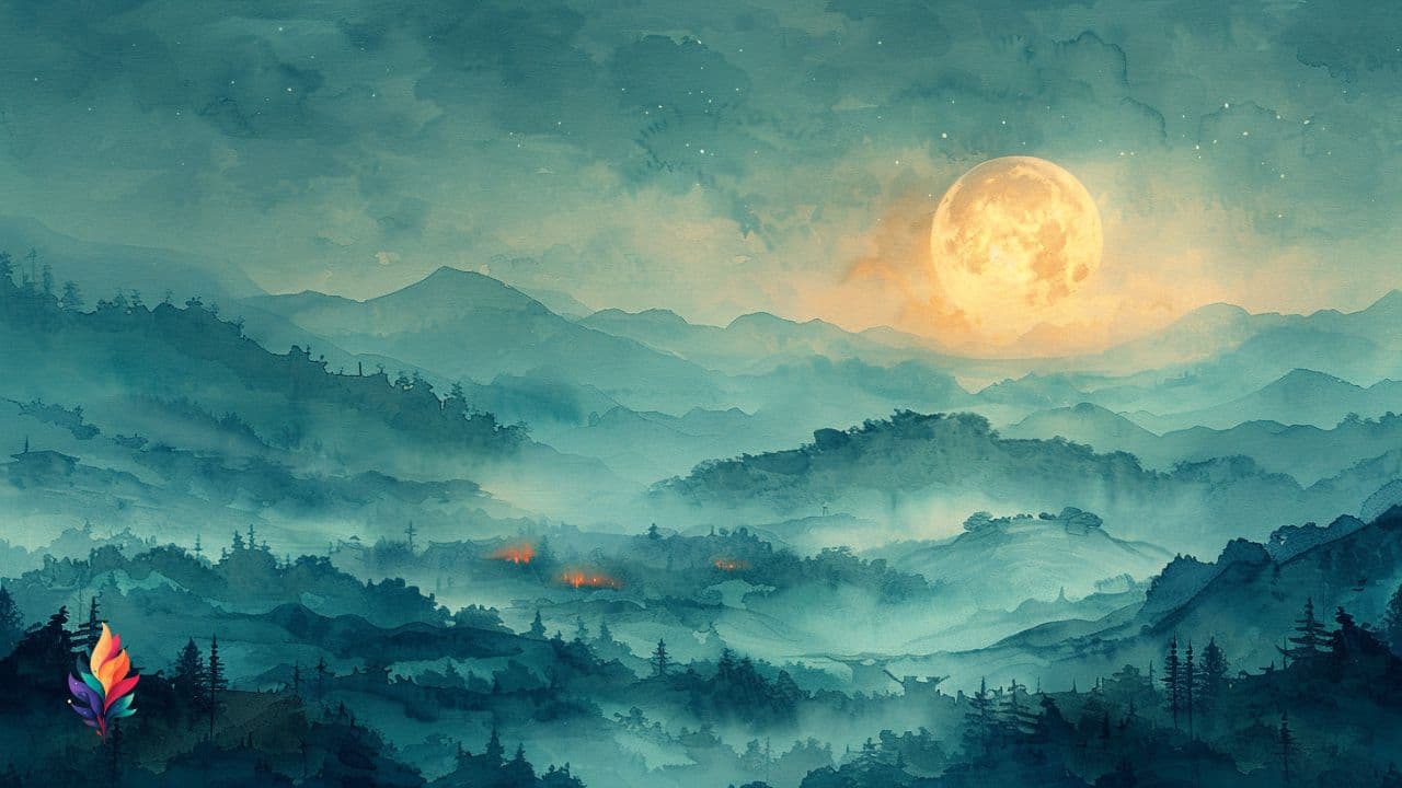 The Girl Who Painted the Moon