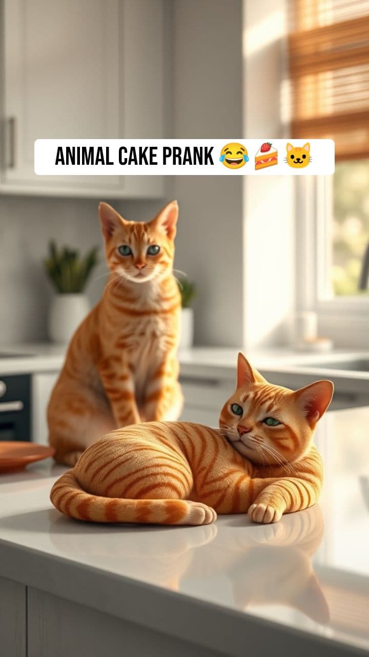 Animal Cake Prank
