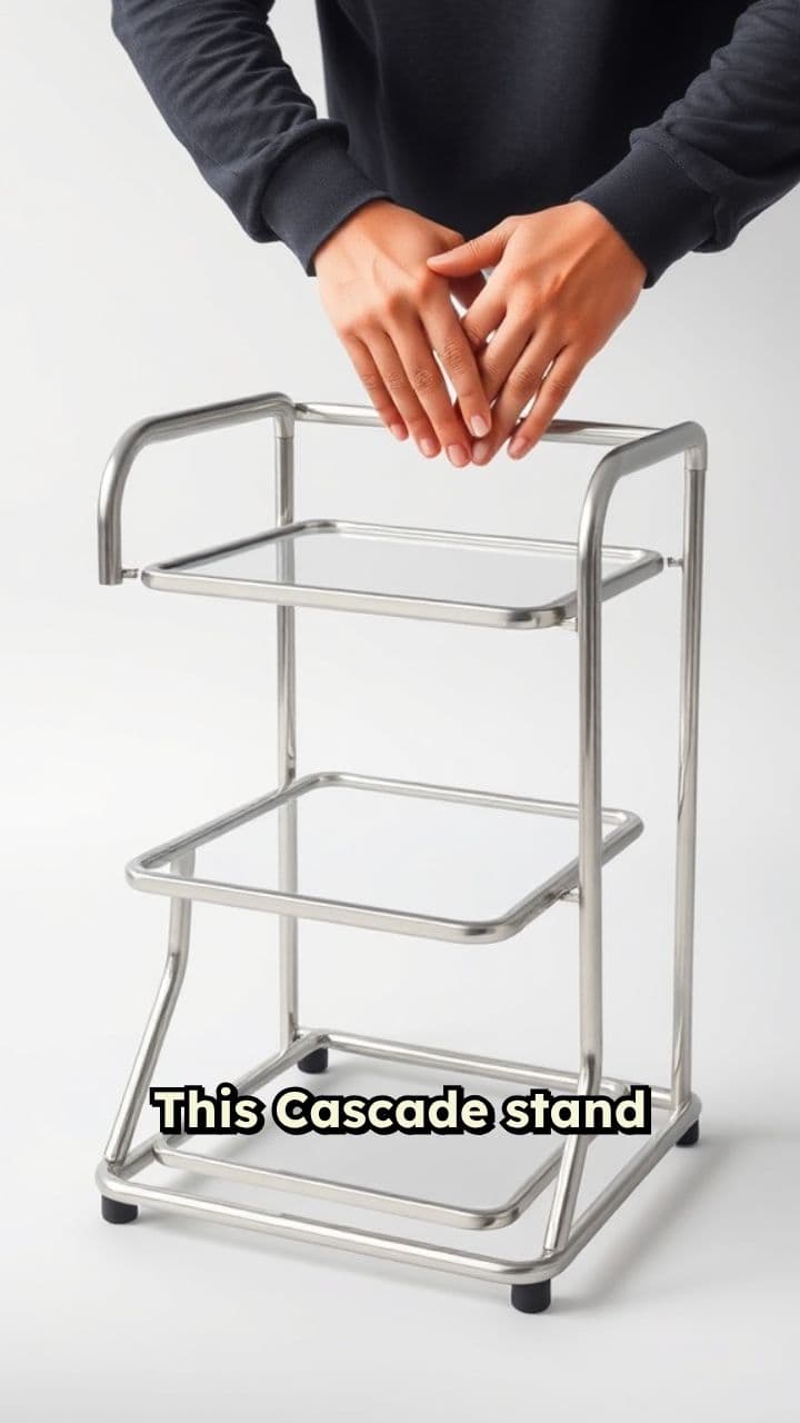 Effortless Assembly Cascade Stand