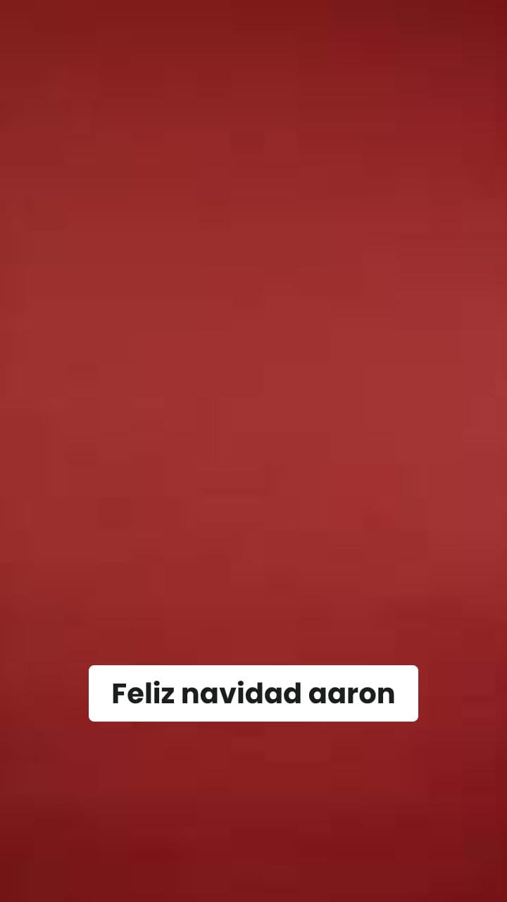 Feliz Navidad, Aaron Piris