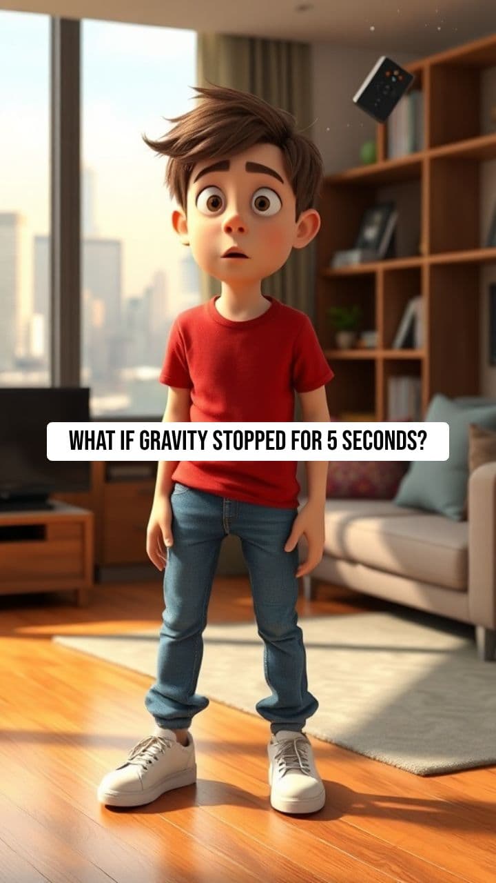 Gravity's Five Second Vacation