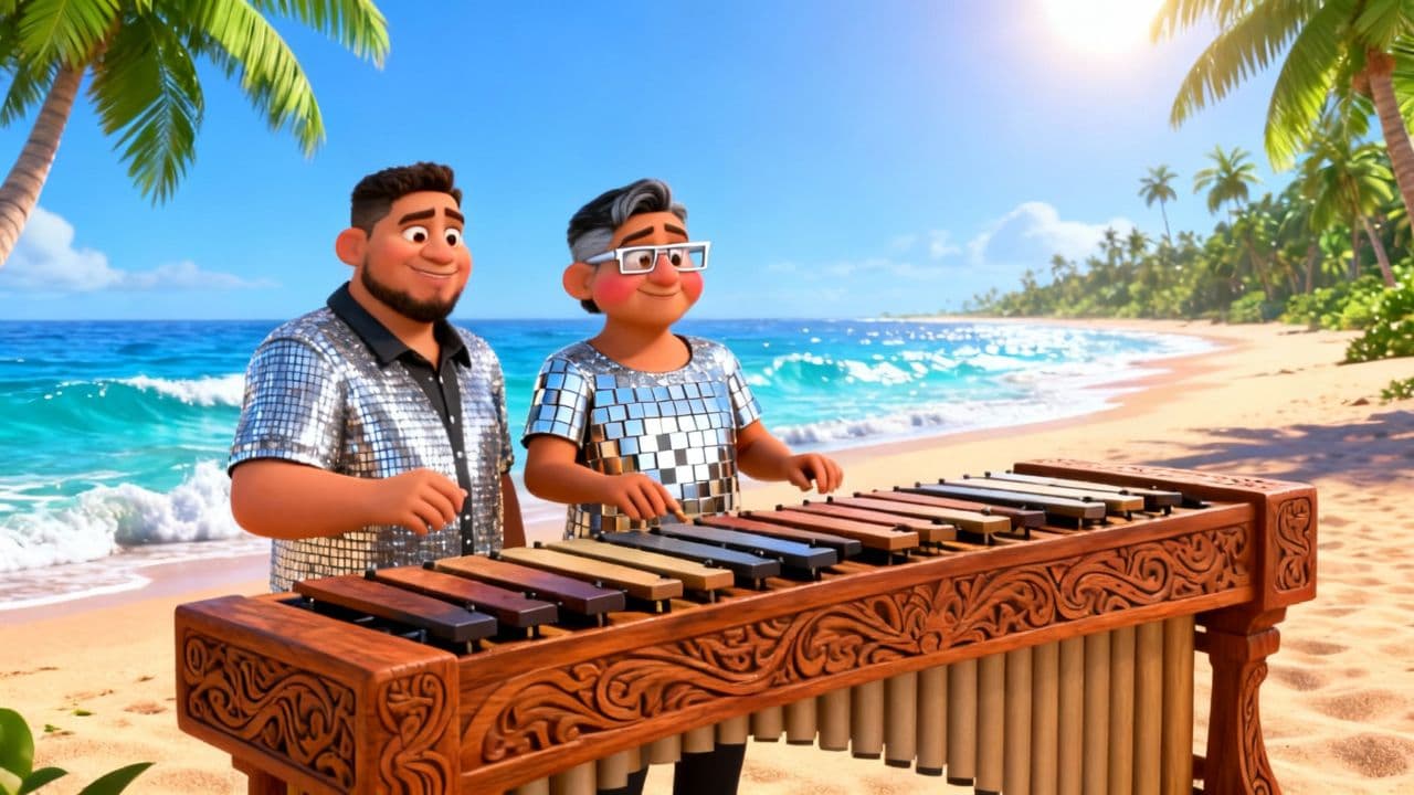 Marimba en la Playa