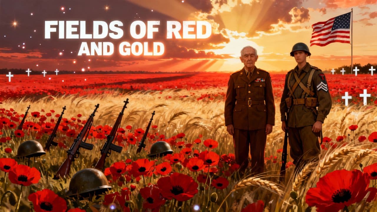 Fields of Red and Gold