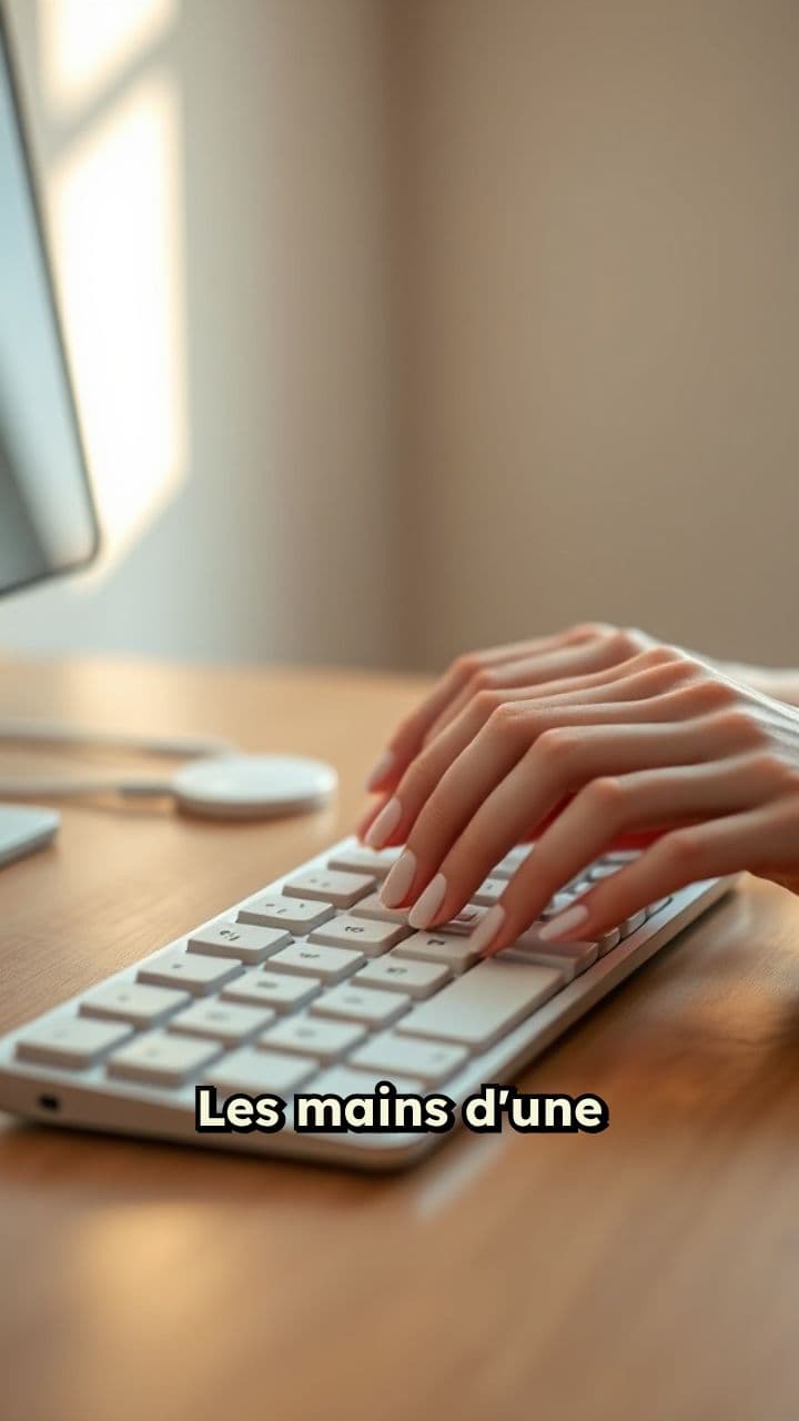 Mélodie du clavier féminin