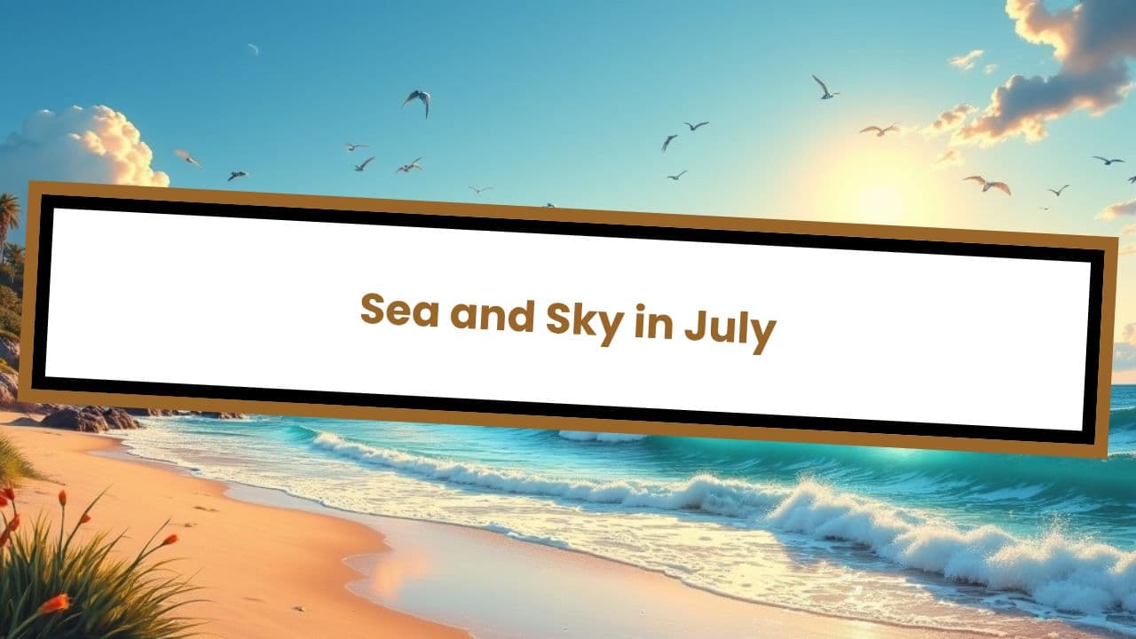 Sea and Sky in July