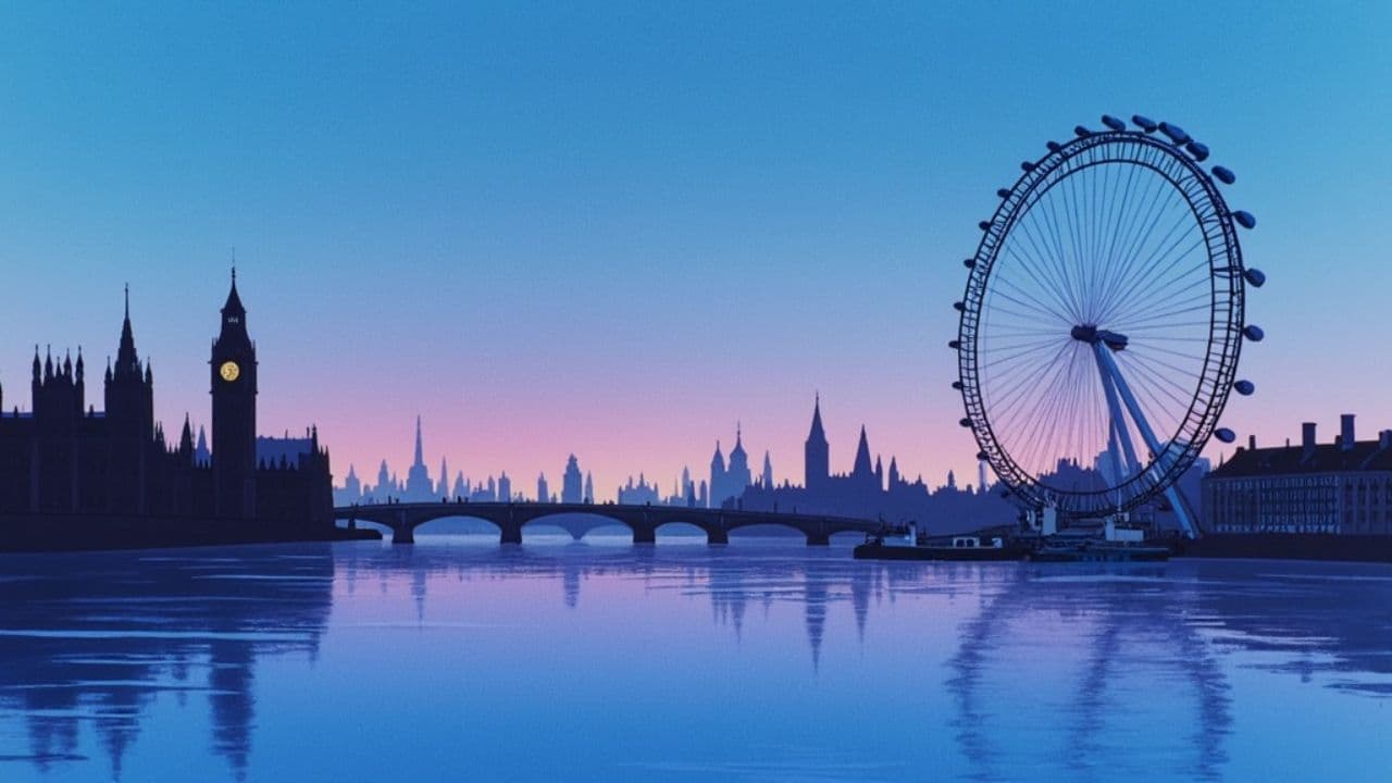 The Sun Rising Over London