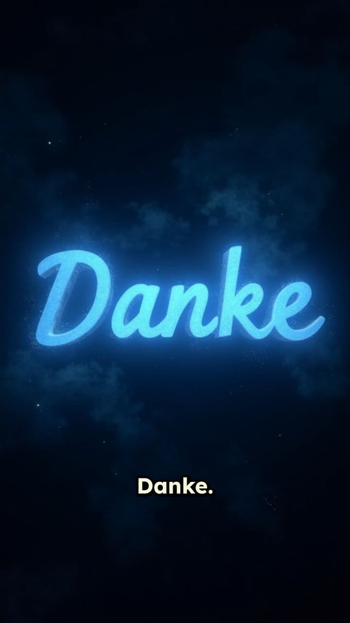 Danke für eure Unterstützung