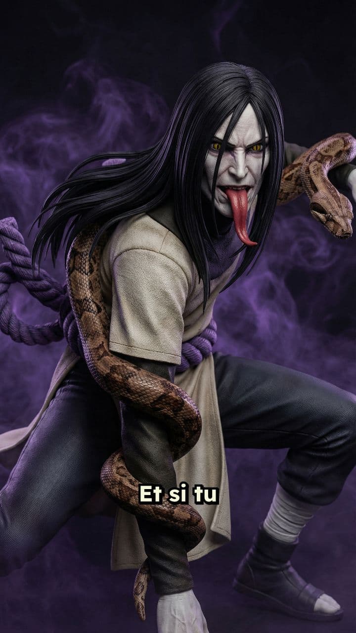 Casquette Orochimaru (Naruto) - Ad